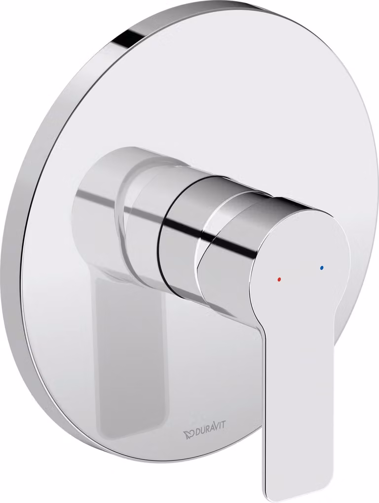 Duravit D-Code Mitigeur monocommandé pour douche encastré, 1 consommateur, DC4210010010, DC4210010010