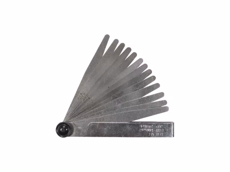 Spessimetro CONDOR "171", 0,05 - 1,0 mm, calibro per valvole, calibro in metallo