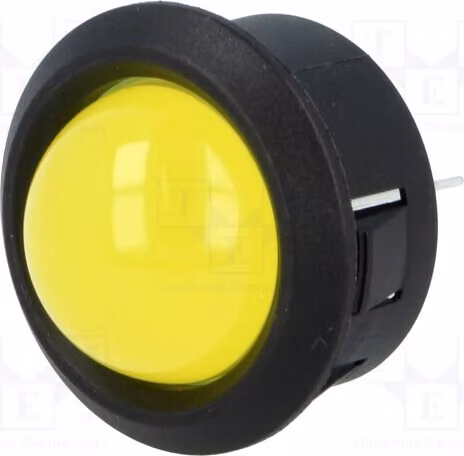 1 x Spia: LED, apertura: Ø25,65 mm, convessa, codice prodotto: 2686.1071, lampada spia a LED