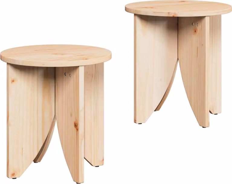 Tavolino da salotto 2 pcs Naturale