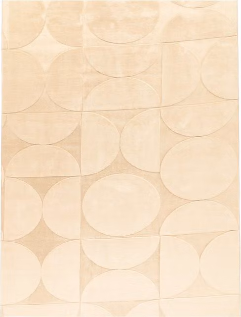 Tappeto in pelliccia sintetica Lelystar beige L: 150 cm, P: 80 cm – 1