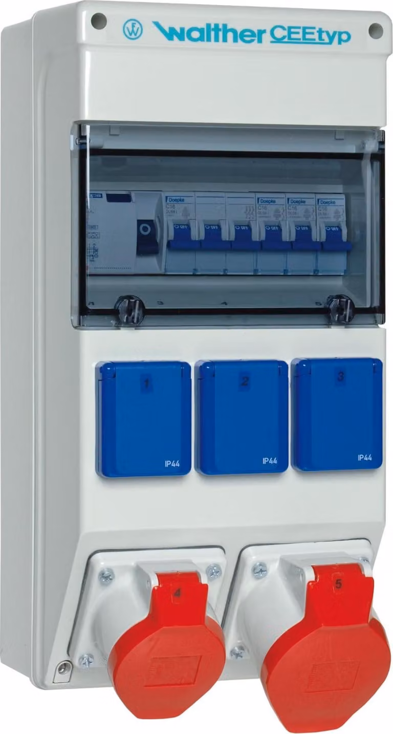 WALTHER-WERKE Combinazione di prese elettriche
