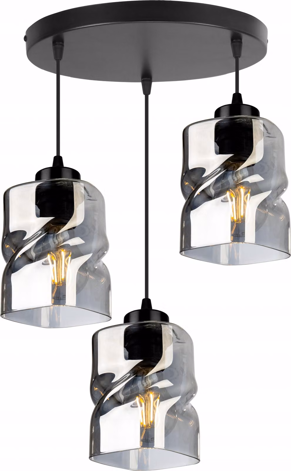 Moderna Lampada A Sospensione In Vetro