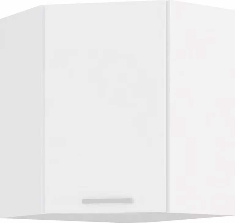 Armadietto superiore ad angolo EDISA - 58x58 cm, bianco