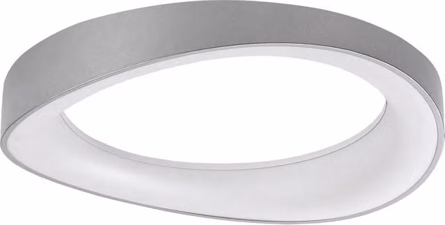 Plafoniera LED moderna argento Ø52 56W Rabalux Iliana