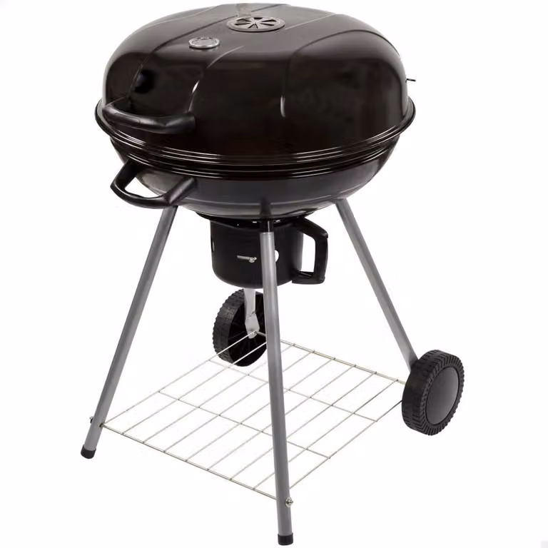 Barbecue a carbonella con ruote Active Black 57 x 86 x 57 cm