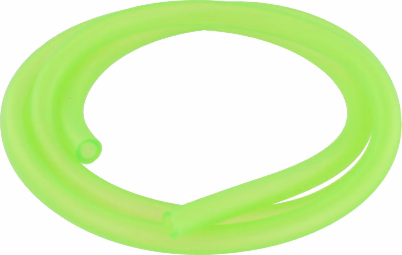 Tubo benzina, verde neon, Ø5x9mm - 1 metro