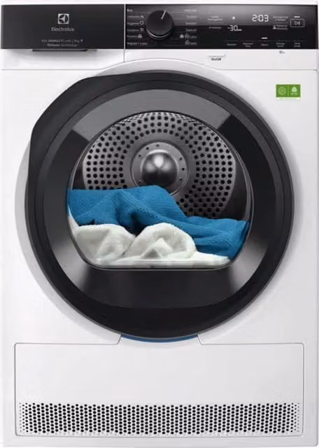Electrolux EW9H4Y9A 900 PerfectCare Asciugatrice a Pompa di Calore 9 Kg Classe A Wi-Fi colore Bianco L: 59,6 cm, P: 63,6 cm, H: 85 cm