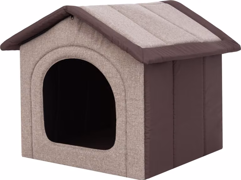 Casetta pieghevole per cani da interno ed esterno - R1 38x32cm - lavabile, leggera, OEKO-TEX
