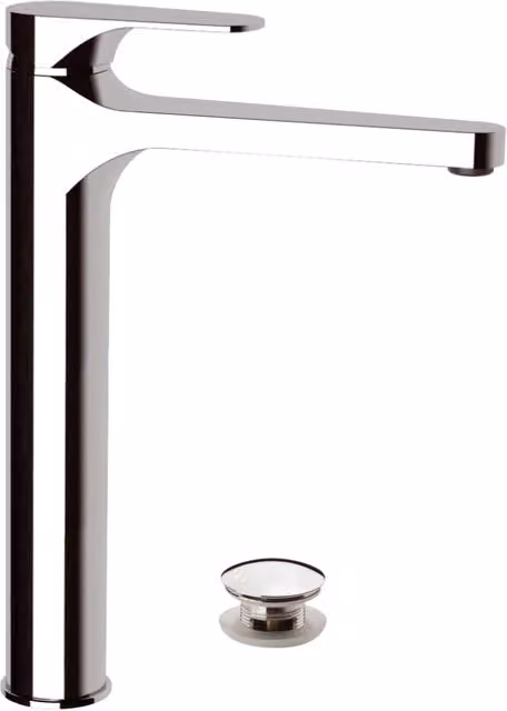 Class line miscelatore lavabo per bagno moderno con o senza piletta click clack