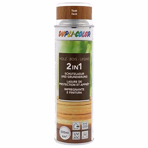 Impregnante e finitura per legno 2IN1 TEAK