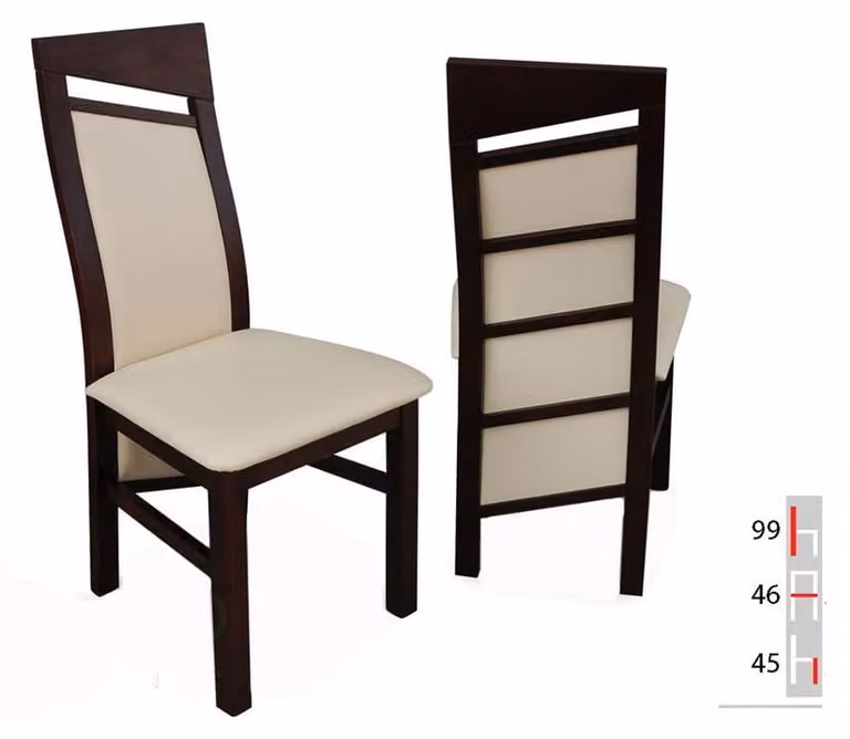 Massivholz Stuhl Esszimmerstuhl Designer Leder Stuhl Stühle Esszimmerstühle K61
