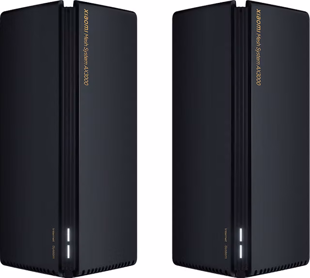 Xiaomi Mesh System AX3000 Dual Band Wi-Fi 6 Nero (2-pack)