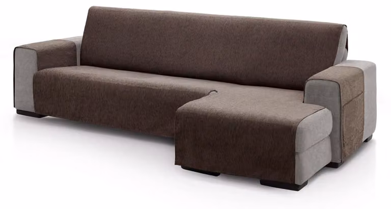 Copertura per divano angolare rettangolare, adatta per chaise longue