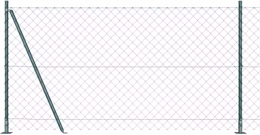Maison Exclusive - Palo della recinzione Verde 10 x 1,2 m (maglie 60 x 60 mm)