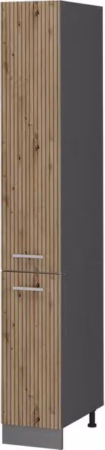 Armadio da farmacia R-Line Rovere artigianale/Antracite 30 cm Vicco