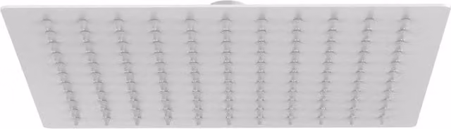 Soffione Doccia Slim Quadro Bianco Opaco 30 cm x 30 Remer