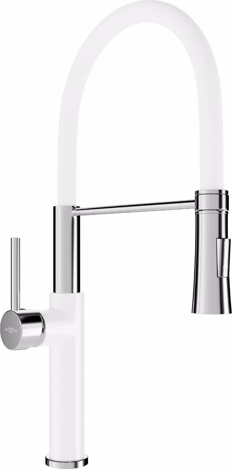 Mexen Dina rubinetto cucina, bianco - 672701-20