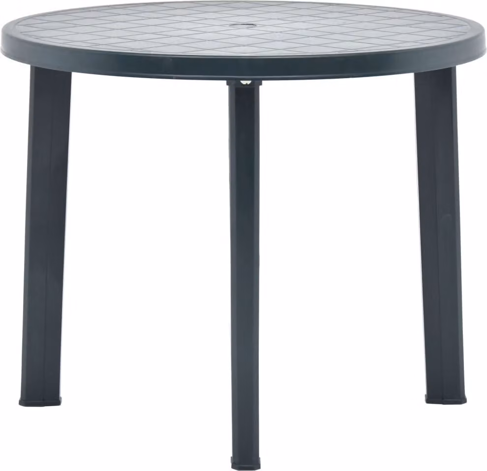 Maison Exclusive - Tavolo da giardino verde 89 cm in plastica