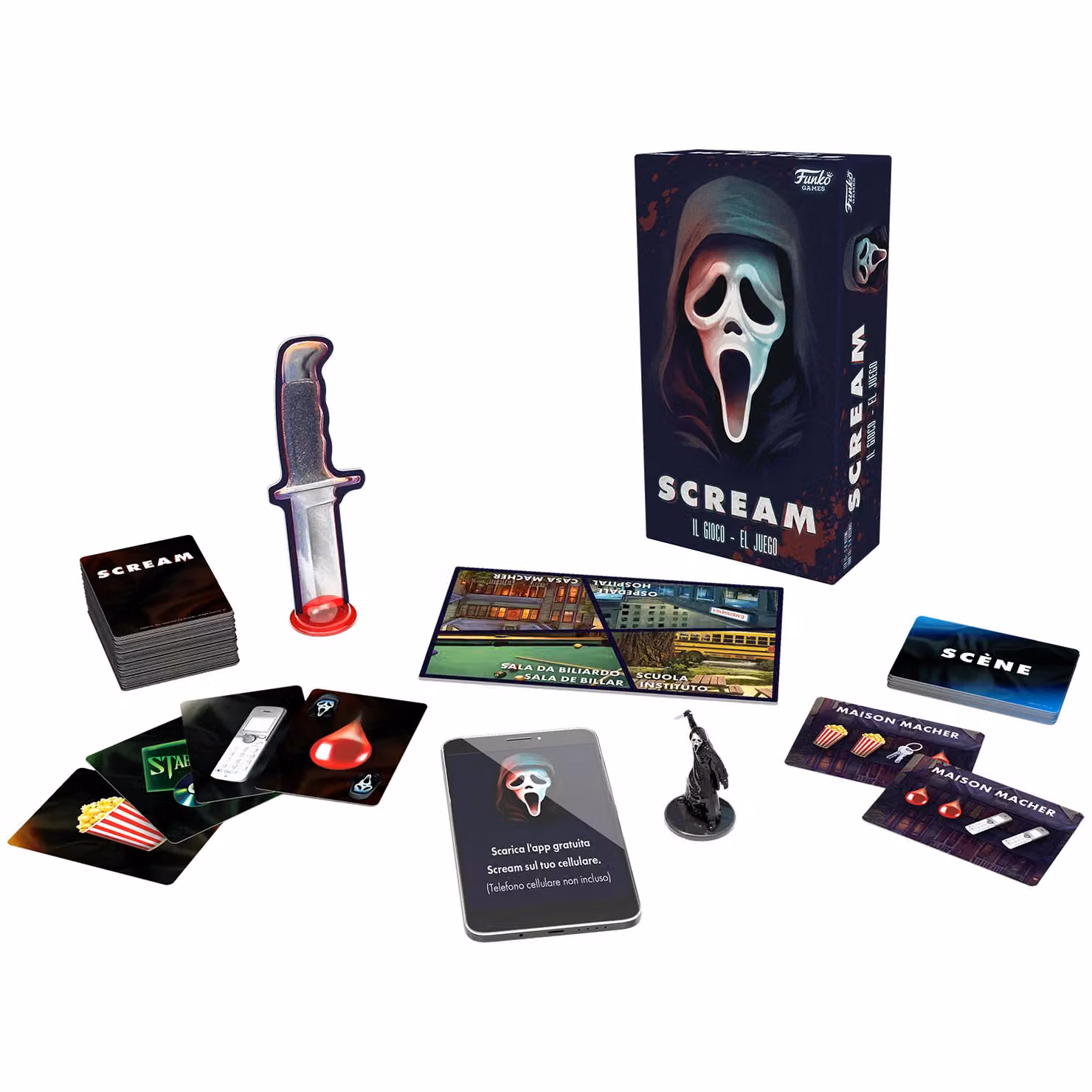 Scream Goliath Party Game Horror Cooperativo con App Interattiva Multicolore – 4