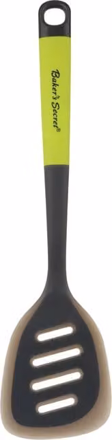 Paletta forata in silicone multicolore Baker's Secret, Lunghezza: 34,5 cm