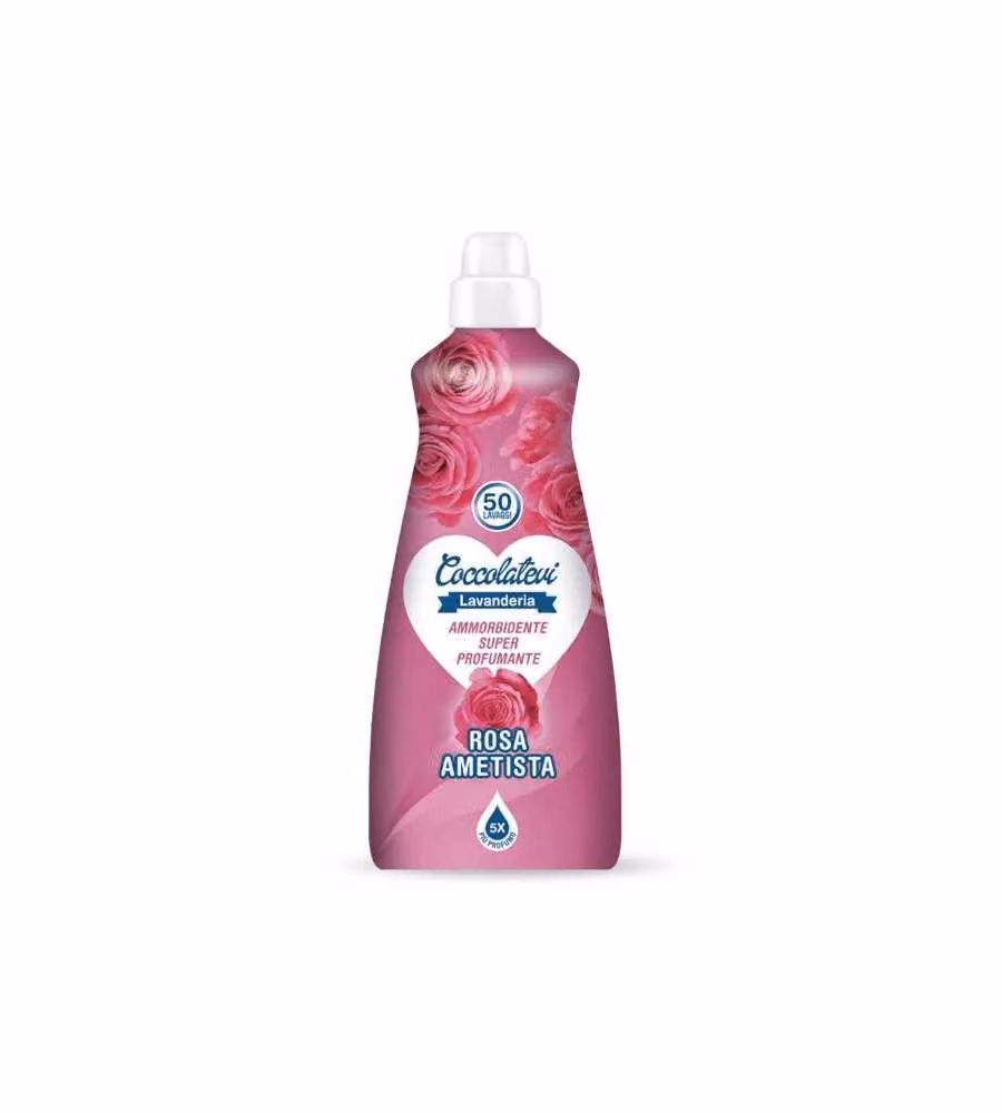 Coccolatevi Ammorbidente Rosa Ametista 1250ml - Super Profumante Morbidezza