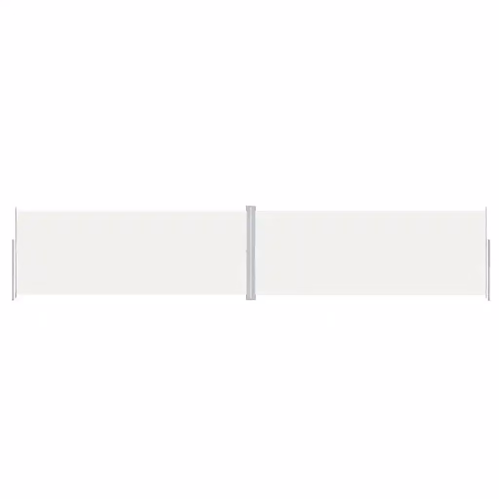 Tenda da sole laterale retrattile Videx in poliestere beige e bianco, L: 1000 cm, H: 200 cm – 2