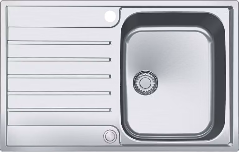 FRANKE ARGOS AGX 211-78 Lavello da incasso in acciaio inox liscio