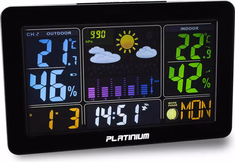 Stazione meteorologica wireless Platinium SUN