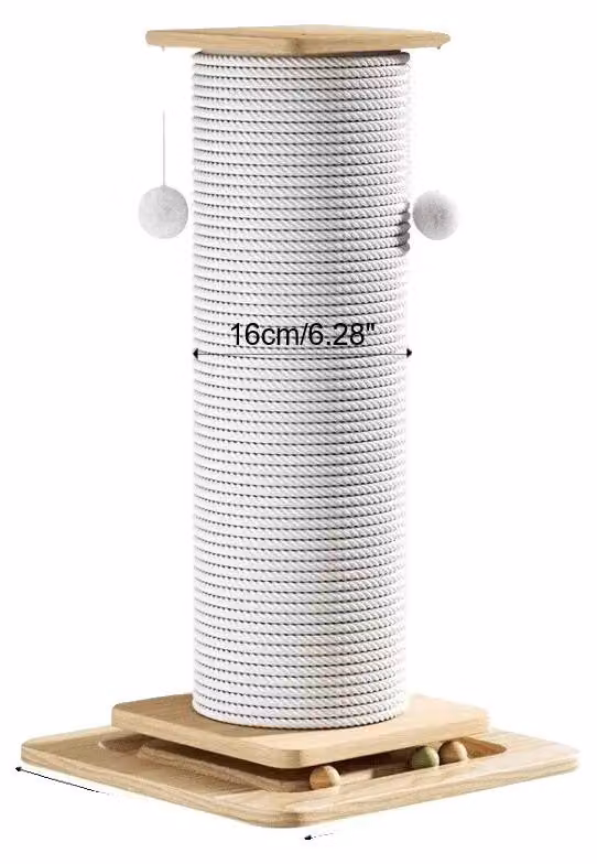 Albero per gatti, materiali resistenti, elementi ludici accattivanti, modello B, 60 cm