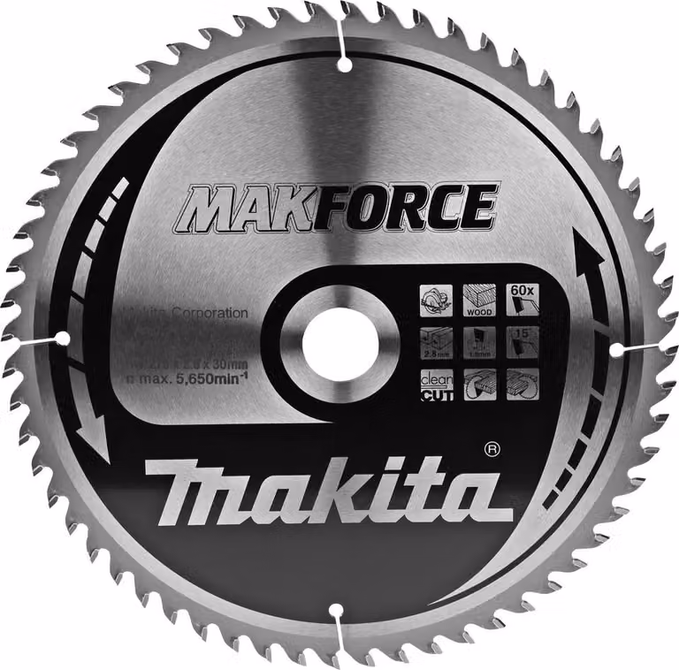 Lama circolare Makita, MAKFORCE 270 x 30 mm - 60 denti