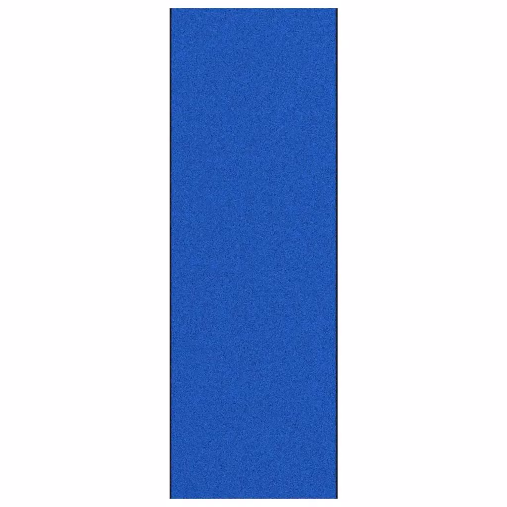 Tappeto rettangolare moderno vidaXL blu e nero in poliammide e PVC, L: 350 cm, P: 120 cm, H: 1 cm – 2