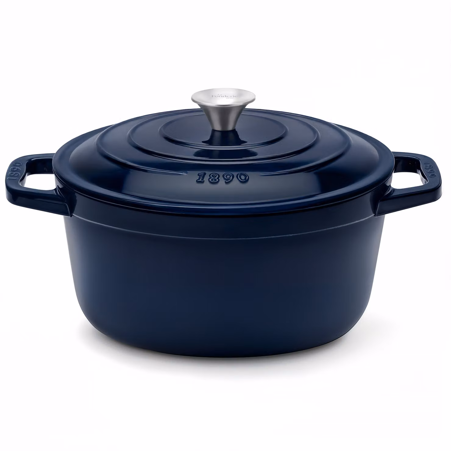 Casseruola in ghisa smaltata blu La Fonderie, diametro 25 cm – 2