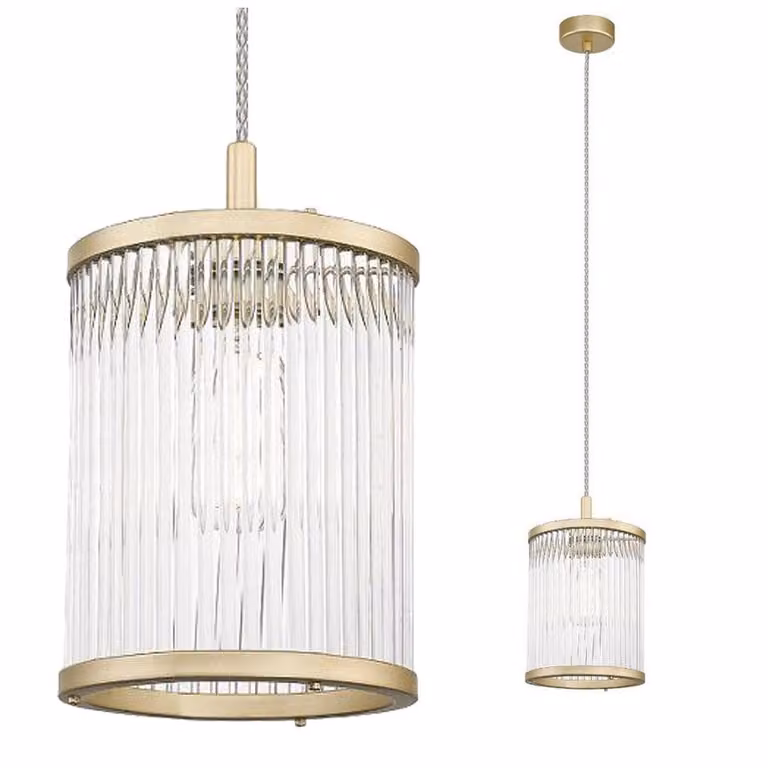 SERGIO Pendelleuchte oro opaco E14 max 60W IP20 Linea Zuma