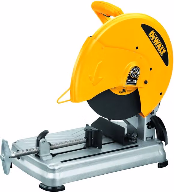 Troncatrice da banco DeWalt Gialla