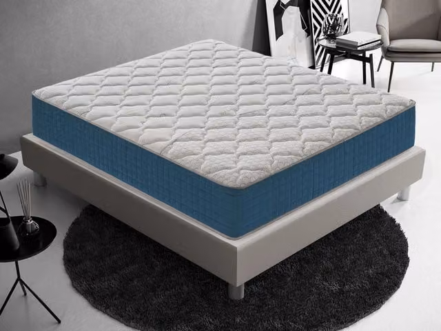 Materasso Singolo MaterassieDoghe Hybrid in Memory Foam con Regolazione della Temperatura e Proprietà Antibatteriche L: 90 cm, P: 200 cm, H: 27 cm – 1