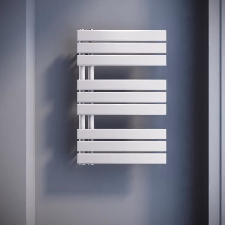 SONNI: Radiatore verticali, pannelli radianti, a singolo strato, colore bianco, dimensioni 762x500 mm. Riscaldamento a acqua o elettrico, senza resistenza