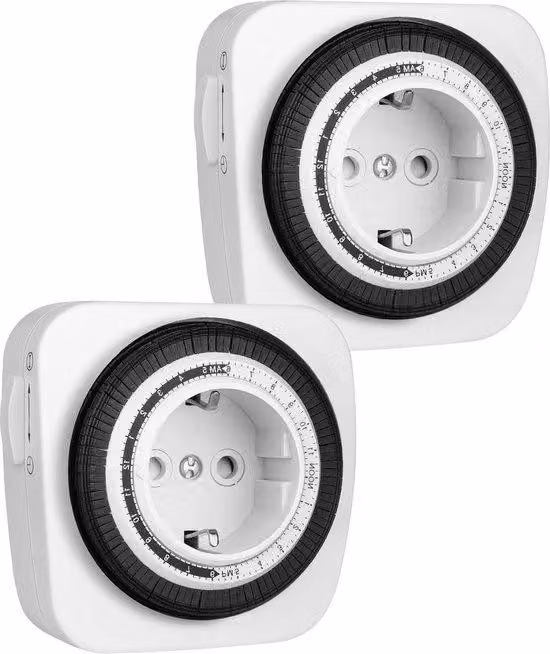 Cacciavite elettrico con timer - 96 punte - Adatto ai bambini - - 16 A/3680 W - Confezione da 2