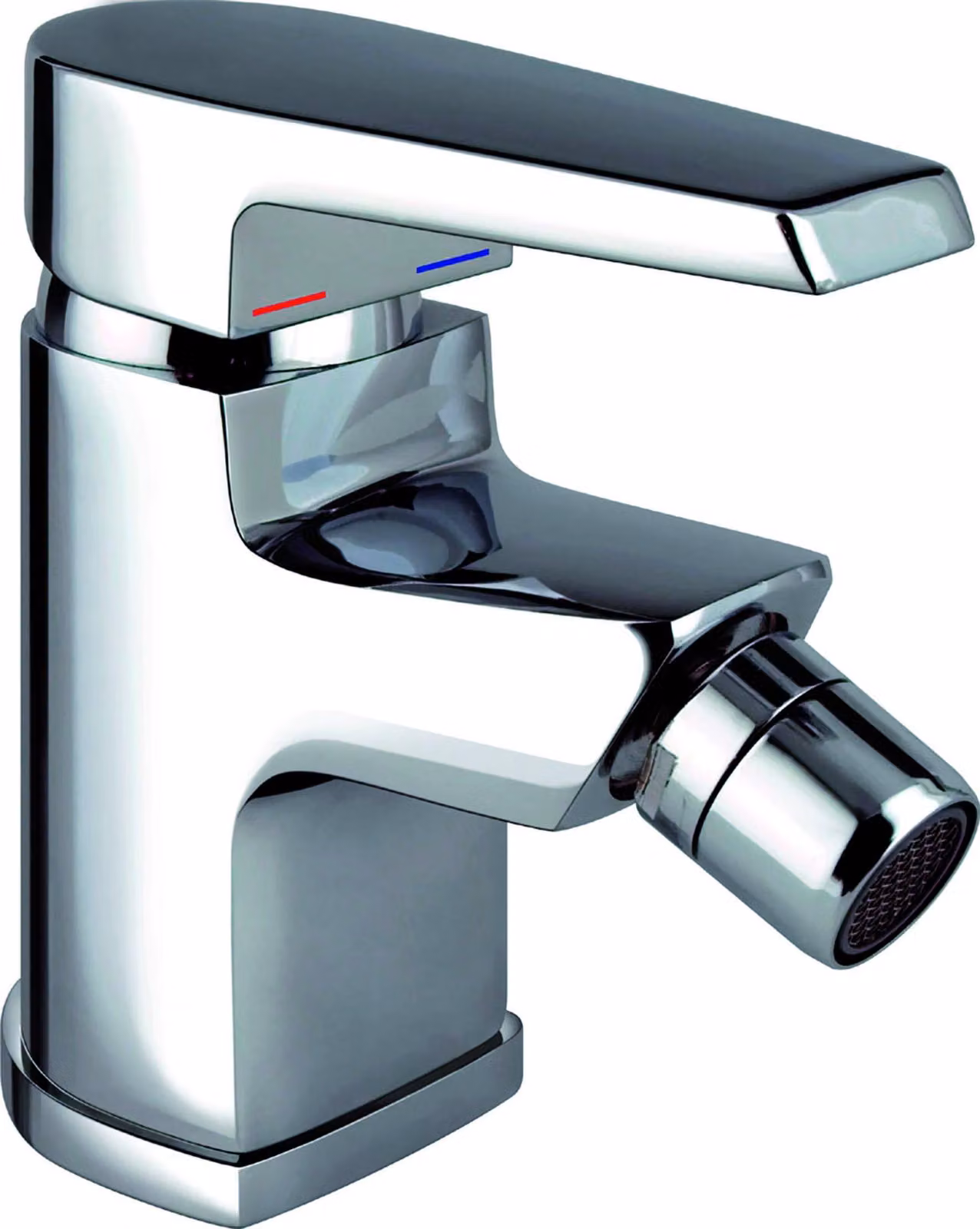DP bath GS002, miscelatore per bidet, serie Olmo, colore argento
