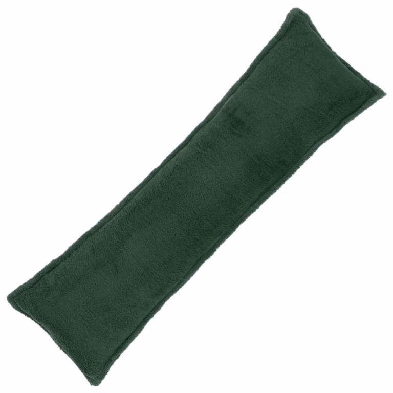 vidaXL Federa HOUTEN Verde Scuro 40 x 145 cm Bouclé