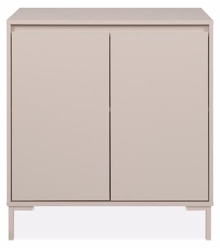 Calicosy - Credenza 2 ante colore cachemire L81 cm - NERIO