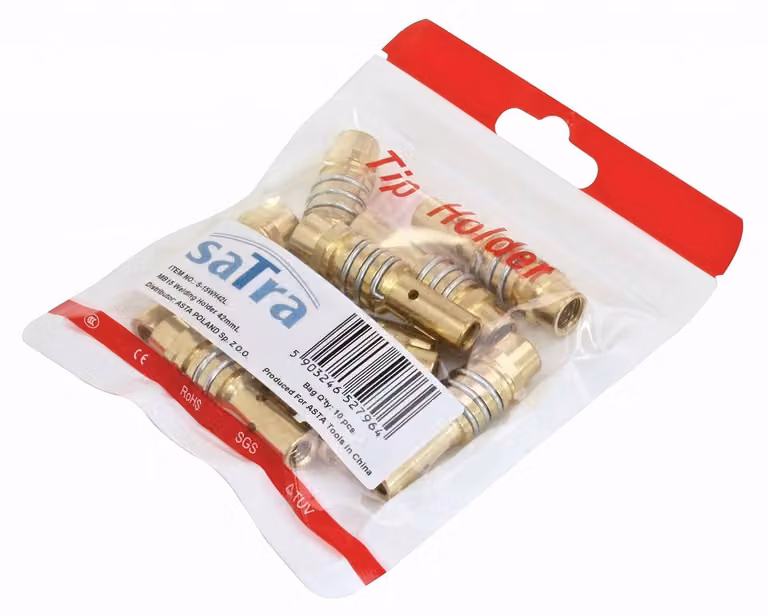 Kit-set accessori per saldature, per MIG/MAG, per saldatrice, ugelli puntali per saldatura, torcia, ugello conico tazza a gas, 10 pezzi