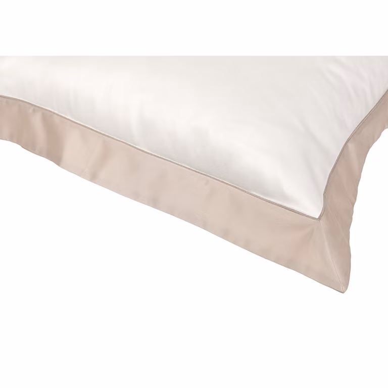 QUADRILATERO Coppia federe - Taglia: 65x65,Colore: QUADRILATERO - BIANCO SETA/ROSA