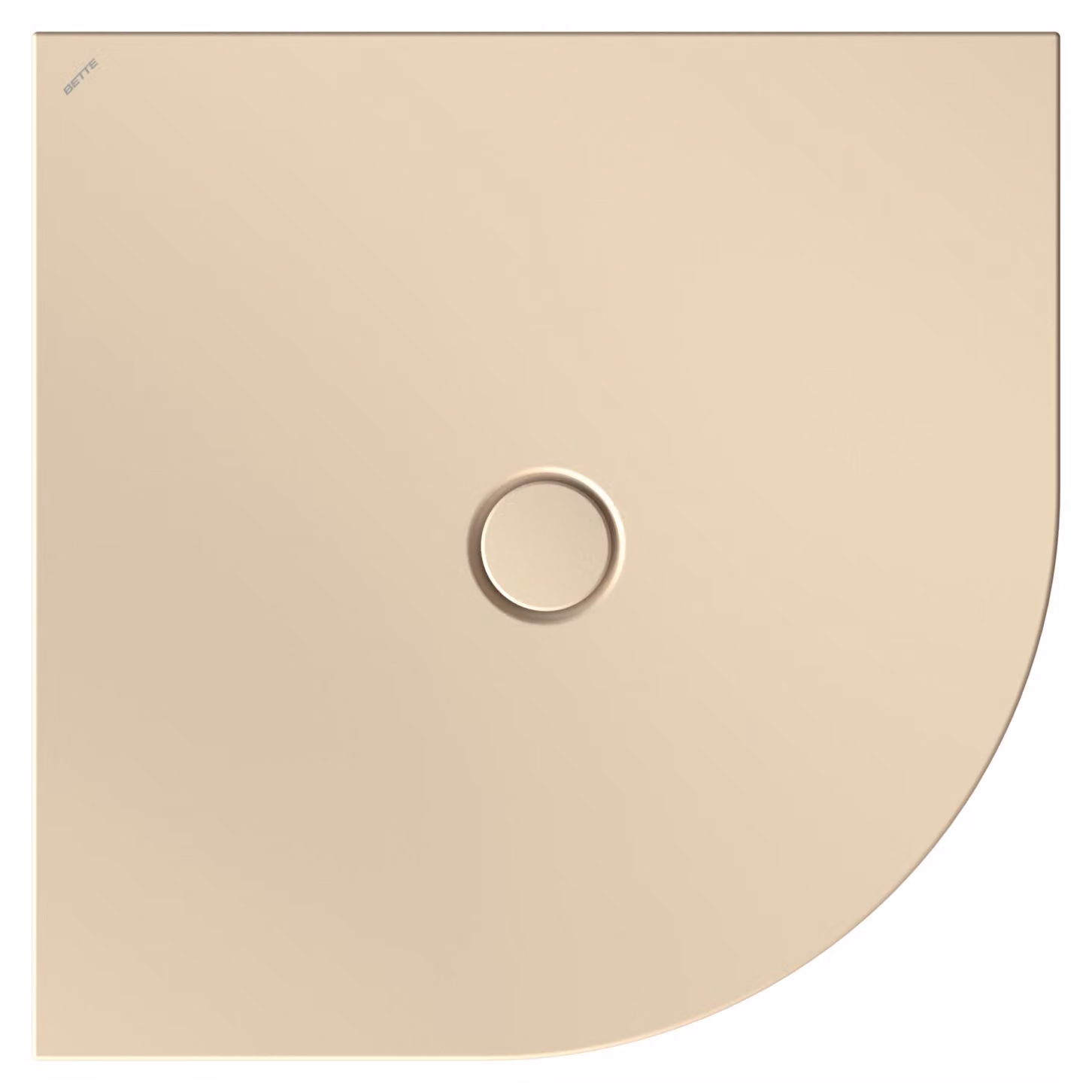 BetteFloor Corner receveurs de douche quart de cercle avec BetteGlasur Plus, 900x900mm, 5421-006PLUS, 5421-006PLUS