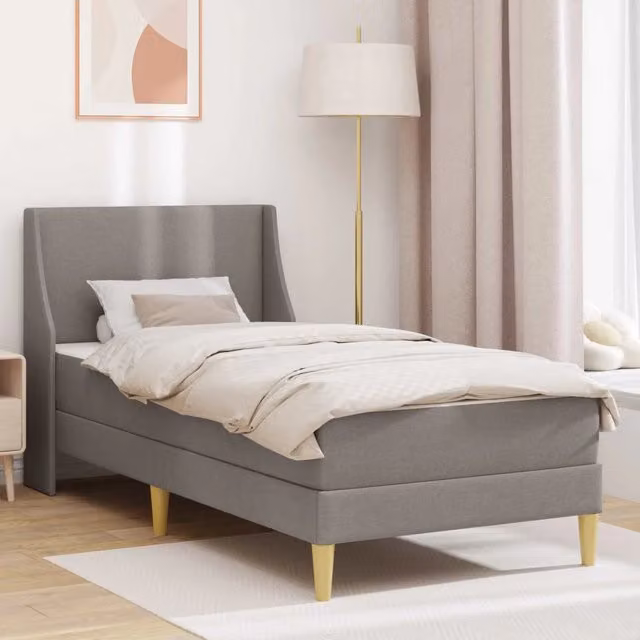 Struttura letto con materasso con testiera-Giroletto Poliestere 957079