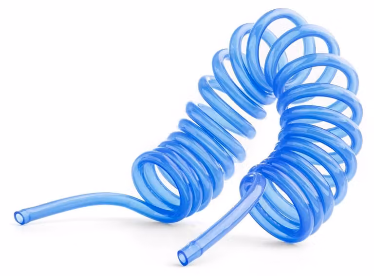 Tubo flessibile per benzina, sezione 5x3 mm, colore blu
