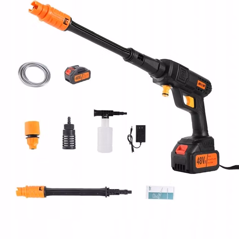 Idropulitrice a batteria fino a 100 bar KIT 600W GARDEN SAM