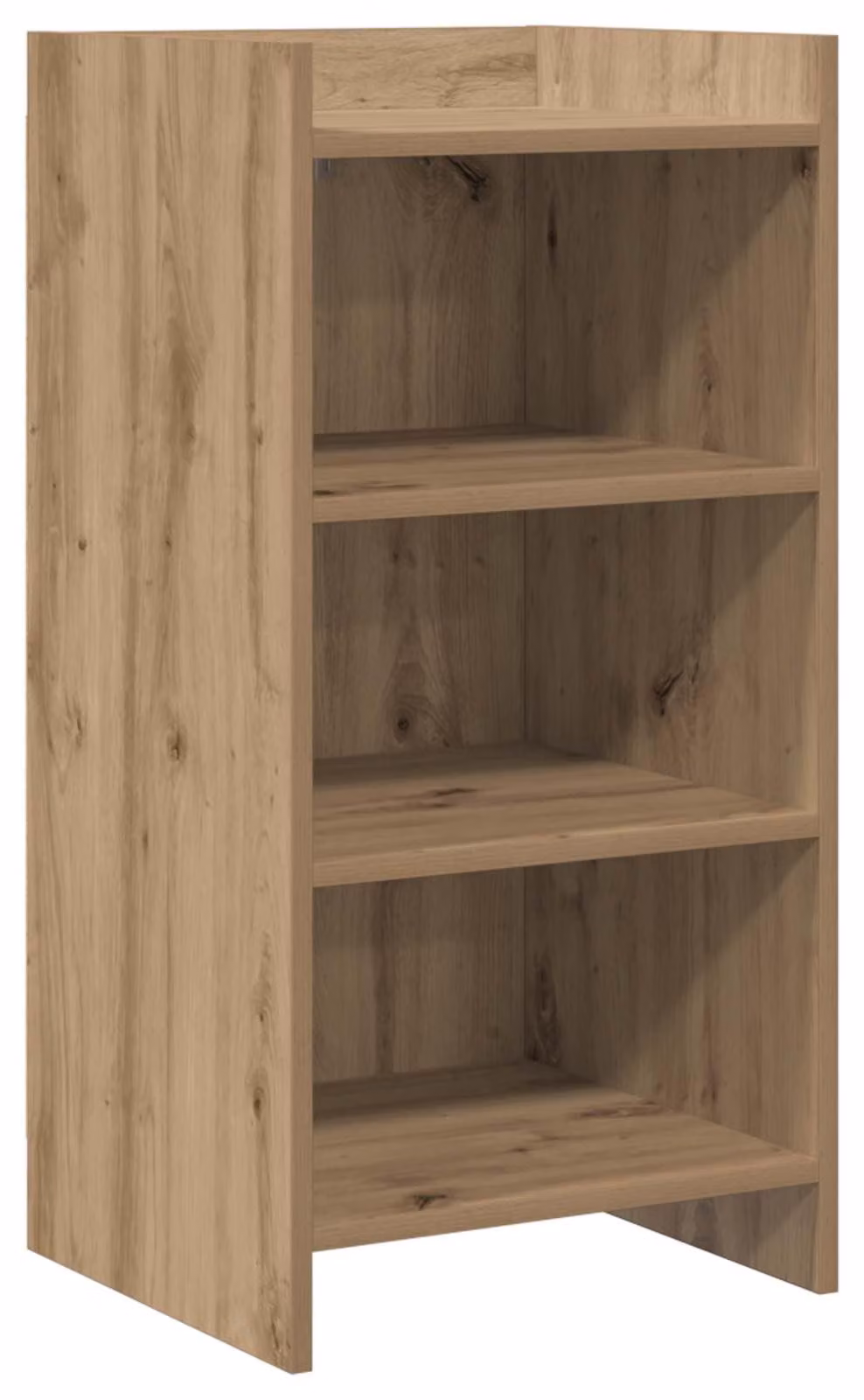 Mobiletto servitore in legno massello di noce, dimensioni 40 x 36 x 80 cm, realizzato in legno composito