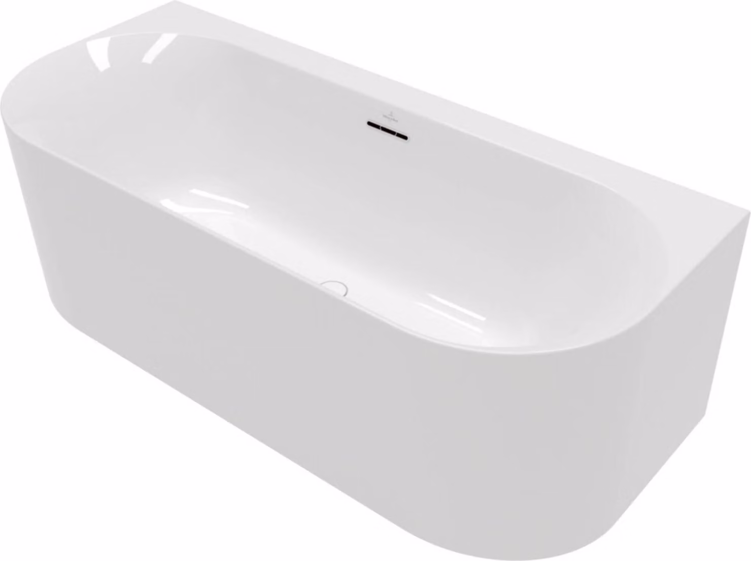 V&B V&B Oval-BW Duo LOF LOOP& FRIENDS 180x80cm, bianco