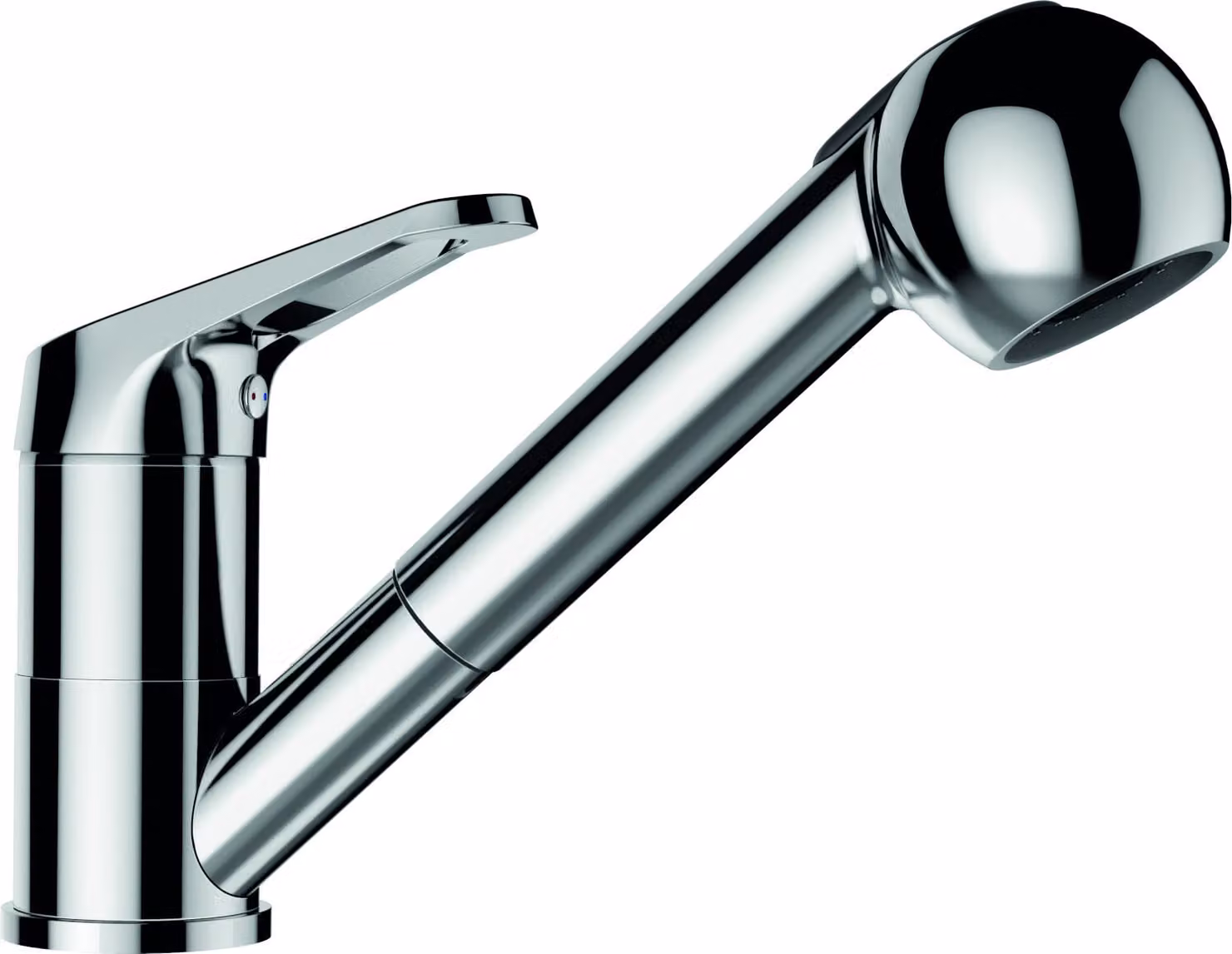 Miscelatore Schock Cosmo 525122CHR, cromo, alta pressione, bocca estraibile